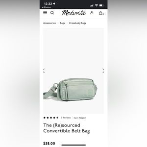 Madewell Convertible Belt Bag